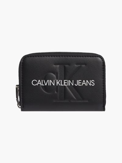 Calvin Klein Táskák & Kiegészítők HU661460 | Calvin Klein Zip Around Női Pénztárca Fekete